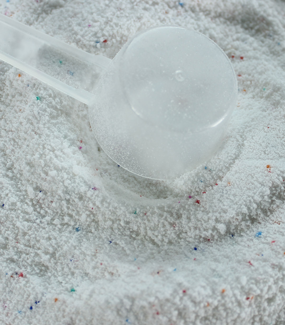 Bulk packing washing powder white sample